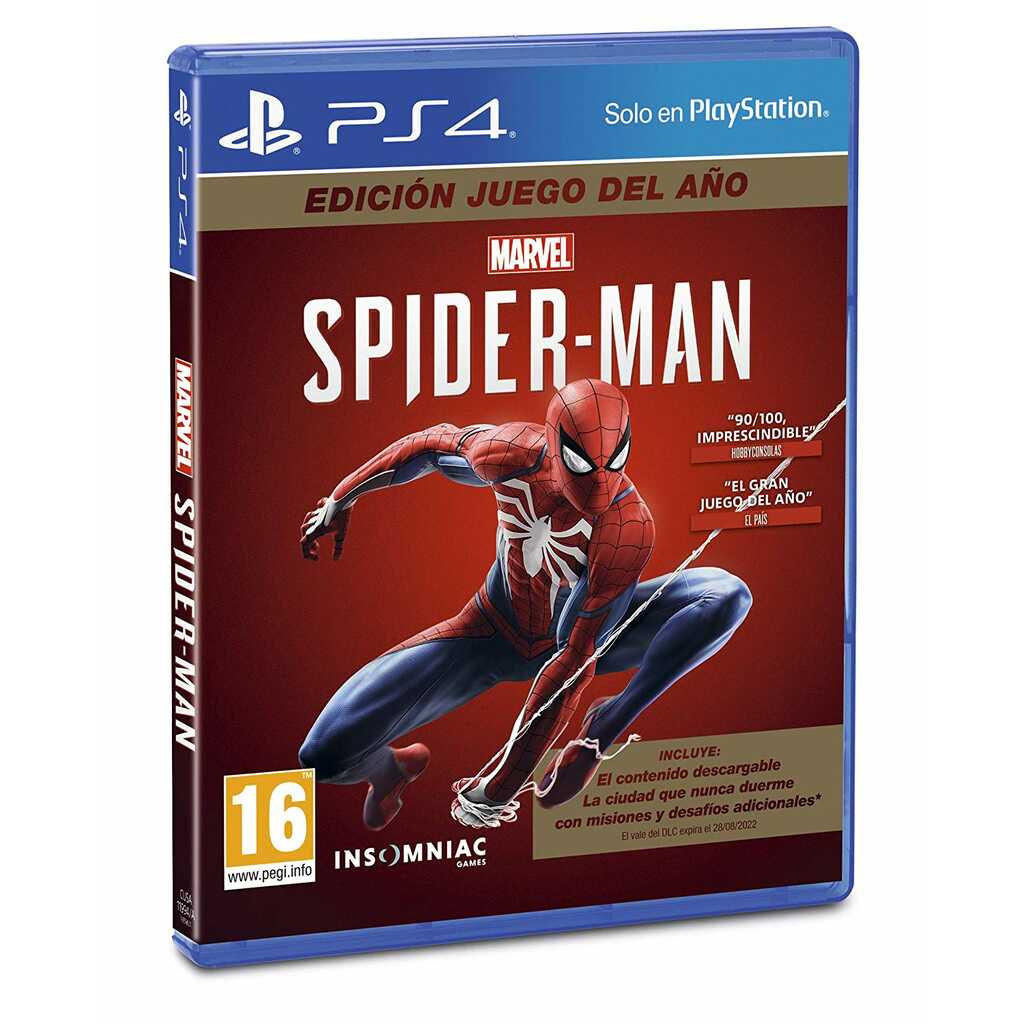PS4 MARVEL SPIDERMAN JUEGO DEL AÑO (PROMO)